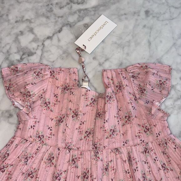 NWT LOVESHACKFANCY REMAILIA TOP & NALINA BLOOMER SET 18/24M - Picture 6 of 8
